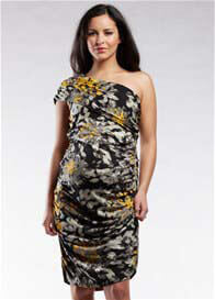 SOON Maternity - Miso Yellow Flower Print Dress
