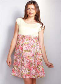 Maternal America - Spring Print Dress