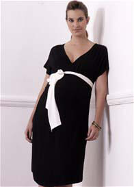 Trimester™ - Metropolis Colourblock Wrap Dress