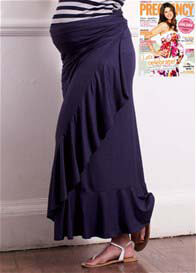 Trimester™ - Society Maxi Skirt in Navy