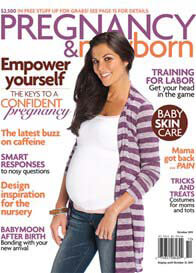 Everly Grey - Sherman Purple Striped Cardigan