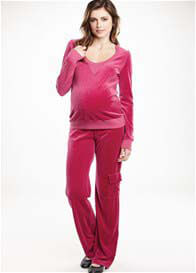 Maternal America - Pull Over /  Cargo Pocket Pants Set