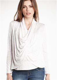 Maternal America - Drape Nursing Top
