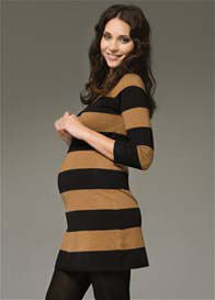 Ripe Maternity - Victoria Stripe Tunic/Dress