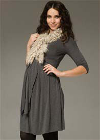 Ripe Maternity - Chic Knit Sleeved Dress