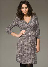 Ripe Maternity - Linea Ballet Wrap Nursing Dress