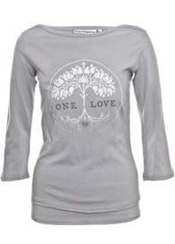 MamaFeelsGood - One Love Grey Nursing Shirt