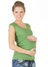 Quack Nursingwear - Hunter Cap Sleeve Nursing Top