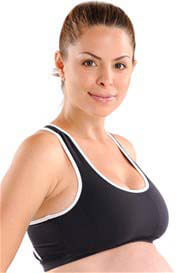 Via Prive - Lily Sports Bra in Black