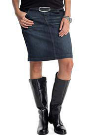 Esprit - Denim Skirt in Dark Wash