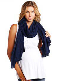 Maternal America - Navy Nursing Scarf