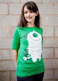MamaFeelsGood - Green Monster Stan Nursing Tee