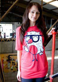 MamaFeelsGood - Red Birdy Nursing Tee