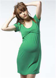 Noppies - Knot Front Dress in Green