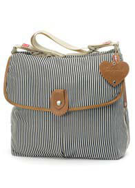 Babymel - Navy Stripe Satchel