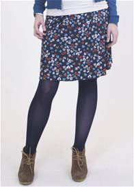 Queen mum - Leaf Print Skirt