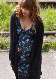 Queen mum - Flower Print Dress