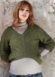 Queen mum - Retro Knit Pullover