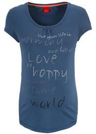 Esprit - Wellness Harmony Tee in Blue