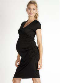 LA Made - Cheri Wrap Dress in Black