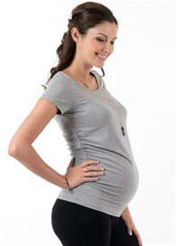 Trimester™ - Dream Maternity Tee in Grey