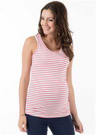 Trimester™ - Amelia Nursing Tank in Pink Stripe