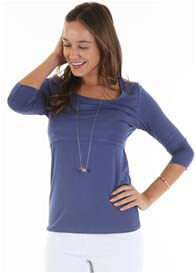Trimester™ - Alana Nursing Top in Blue