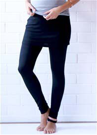 Trimester™ - Brooks Skirted Legging in Black