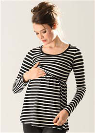 Quack Nursingwear - Nadia Flowing Stripes Nursing Top