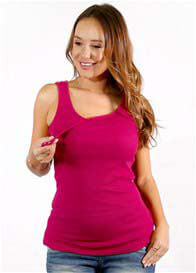 Trimester® - Rosie Nursing Tank Top in Fuchsia