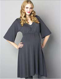 Mayreau - Betty Butterfly Nursing/Maternity Dress in BLACK * ON SALE *