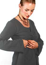 Milky Way - Jade Knot Front Nursing Top - ON SALE