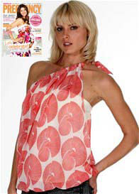 LIL Designs - 8 Way Maternity Top in Tamiko Print