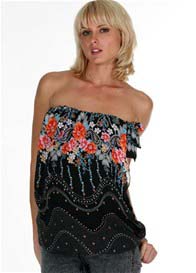 LIL Designs - 8 Way Maternity Top in Kara print