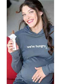 2 chix - Were Hungry L/S Hoodie