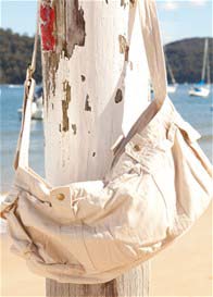 SOON - Canvas Nappy Bag in Sand