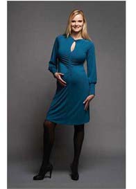 Maternal America - Keyhole Maternity Dress ** AS SEEN IN THATS LIFE MAG JUNE 08 **