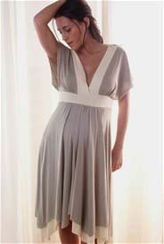NOM - Brooks Maternity Dress in Sage