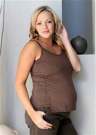 Milky Way - Kayla Polka Dot Nursing Cami * AS SEEN IN COSMO 09 * ON SALE*
