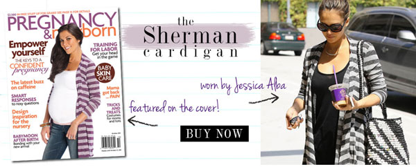 the sherman cardigan worn by jessica alba
