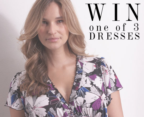 win a sarah flutter dress