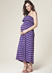 Trimester Octavia Nursing Maxi Dress