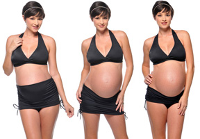 Prego Ruched Maternity Bikini