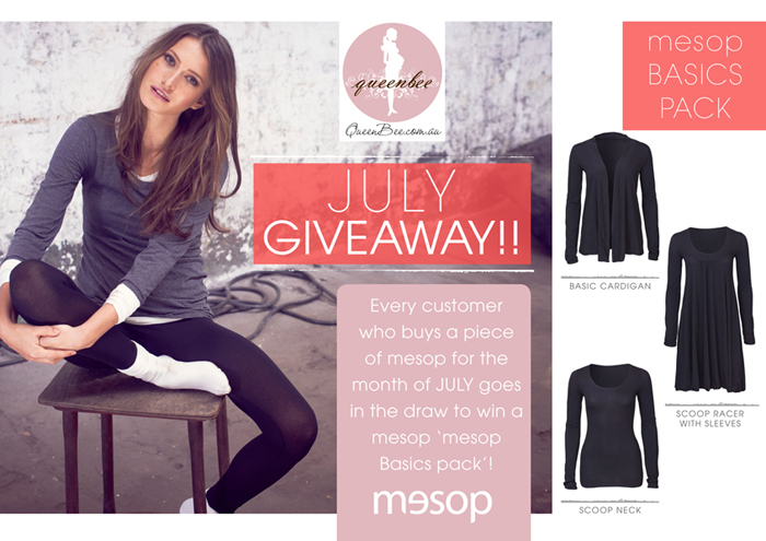 Mesop/Queenbee July 2013 giveaway competition