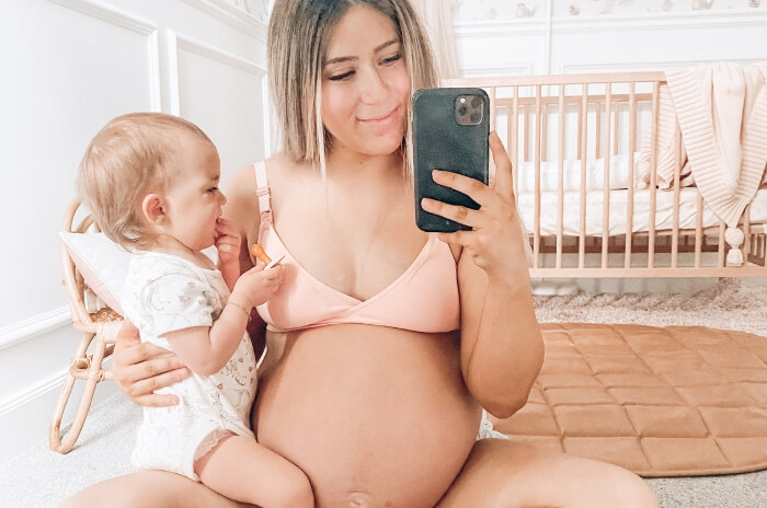 postpartum breast size
