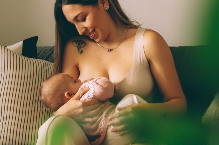 postpartum breast shape