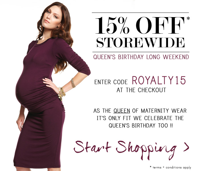 15% off sale at Queen Bee