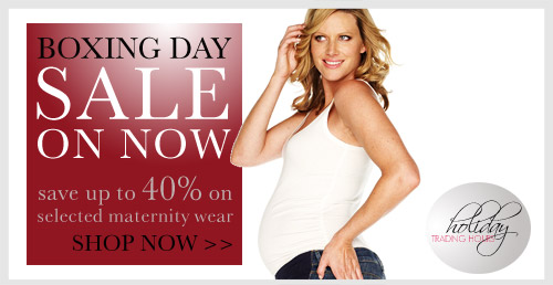 boxing day maternity sale now on!