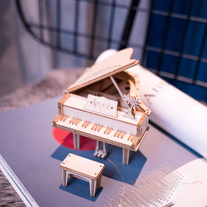 Robotime Wooden Piano