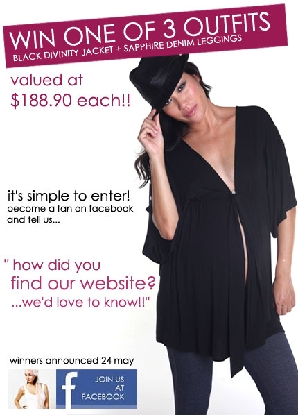 win one of 3 outfits valued at $188.90 each